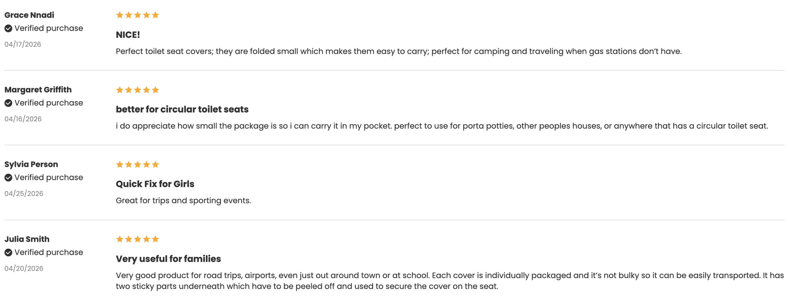 Customer WhatsApp review screenshot